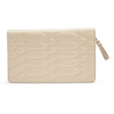 Ivory Caroline Large Jewelry Portfolio | Travel Storage