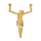 14k Two-tone Rose Corpus Pendant C3712