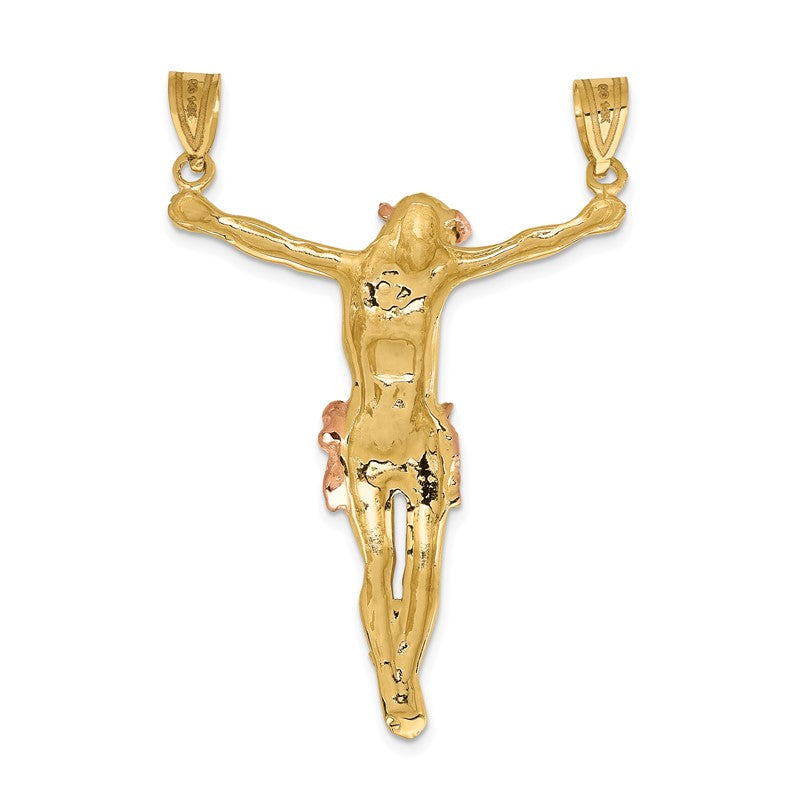 14k Two-tone Rose Corpus Pendant C3712