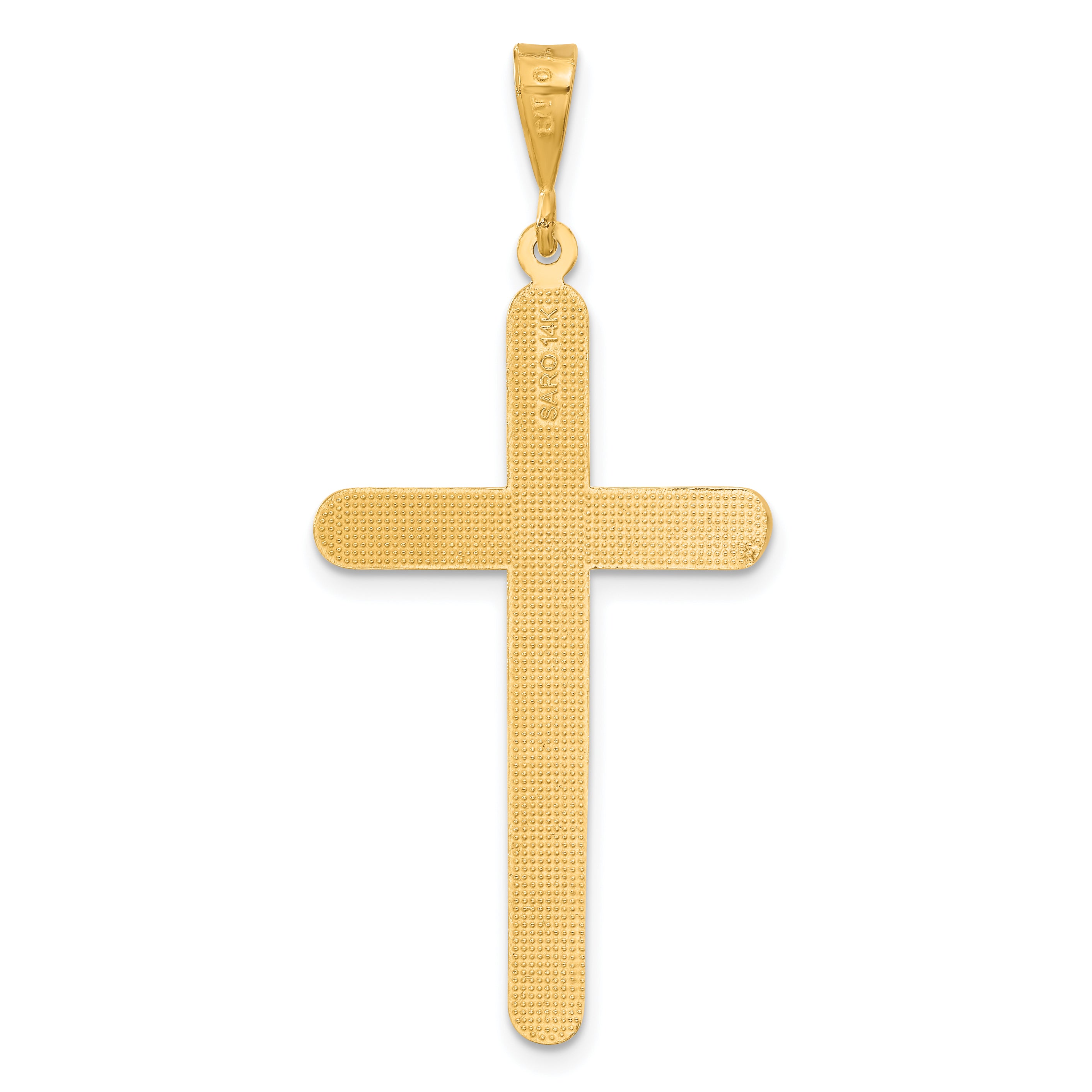 14k Cross Pendant C1951