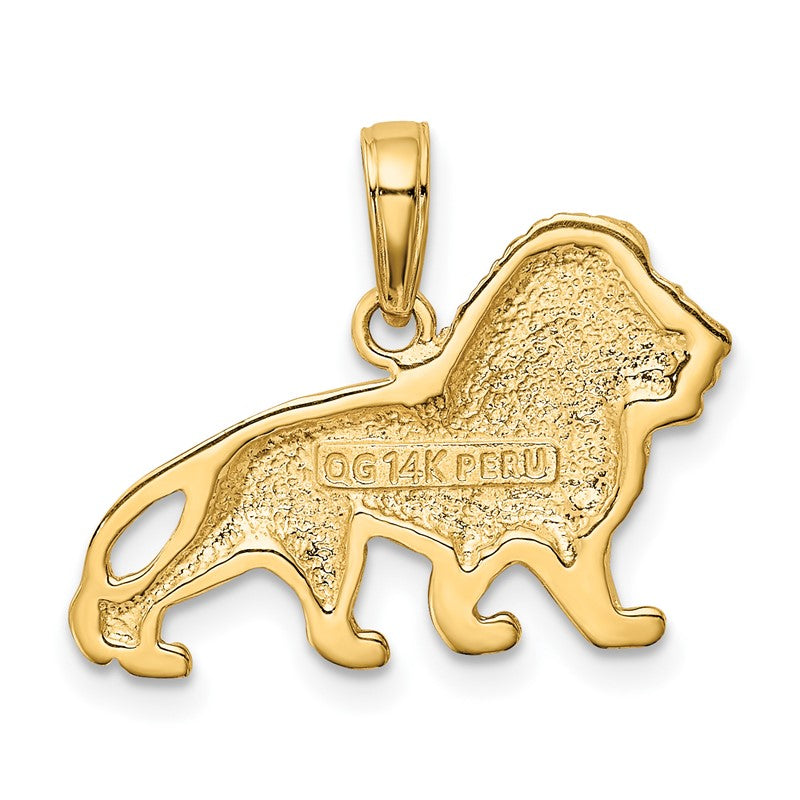 14k Lion Charm K4867