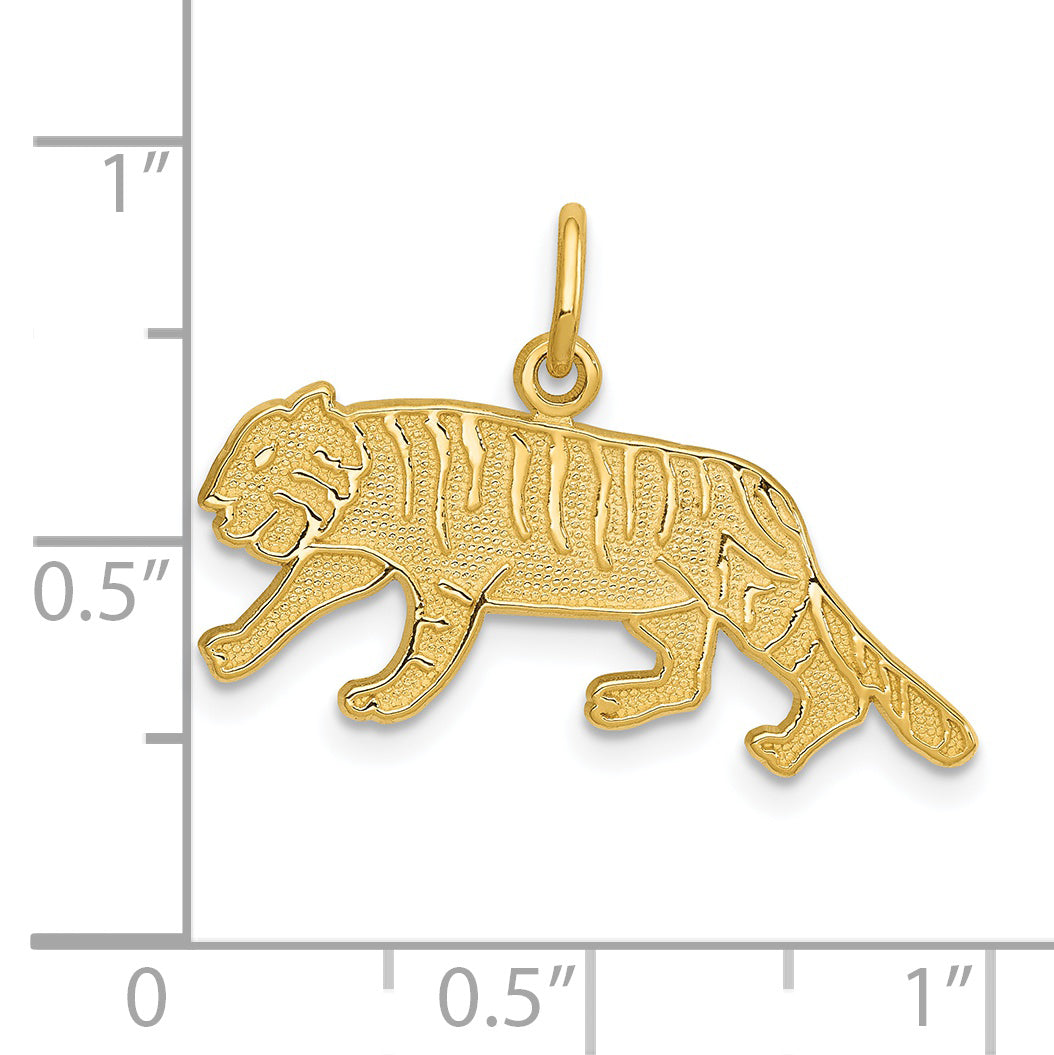 14k Tiger Charm C1845