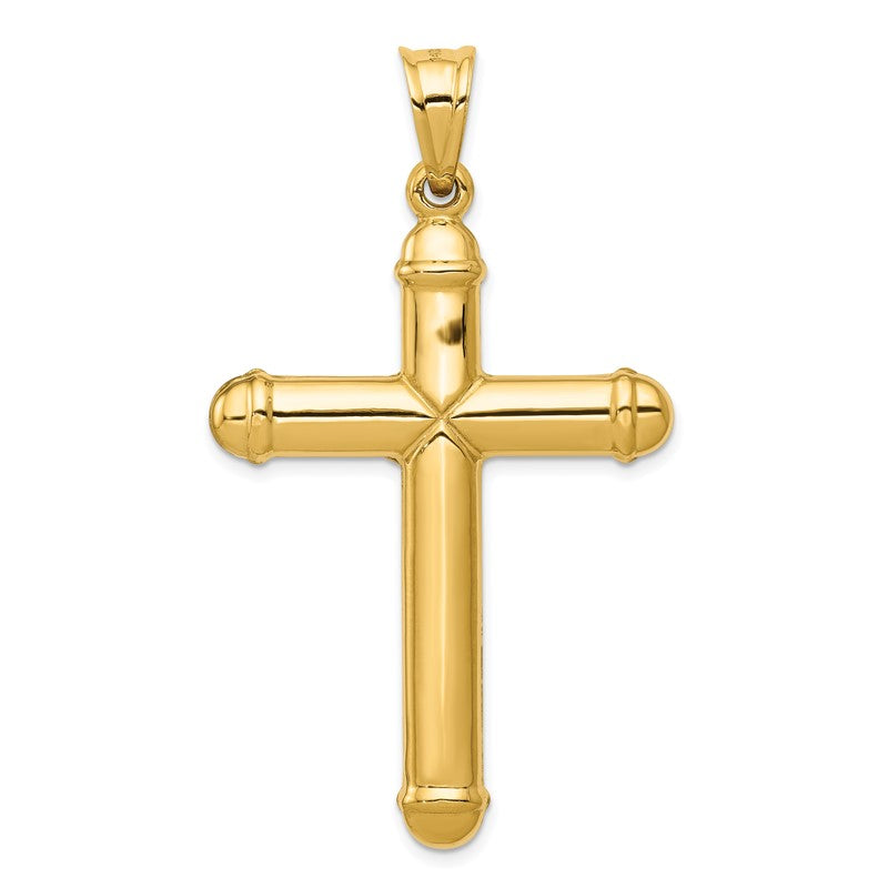 14K Crucifix Reversible to Cross Pendant C3681