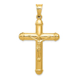 14K Crucifix Reversible to Cross Pendant C3681