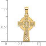 14k Celtic Cross Pendant K5514