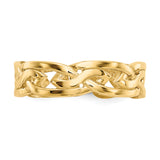 14k Celtic Knot Design Toe Ring D3090
