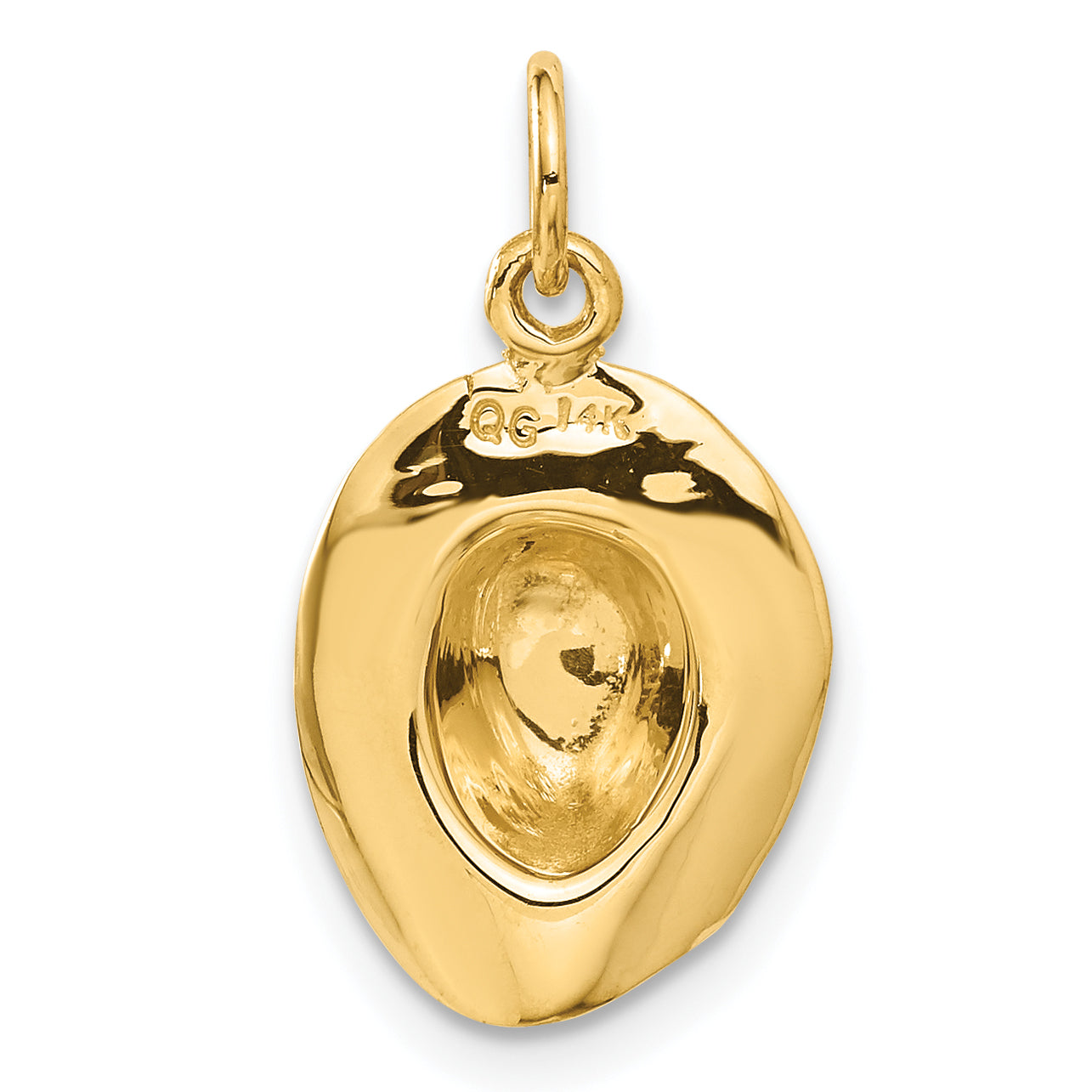 14k 3-D Cowboy Hat Charm A0562/L