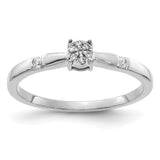 14k Rose Gold 1/15 carat Diamond Cluster Ring RM5641