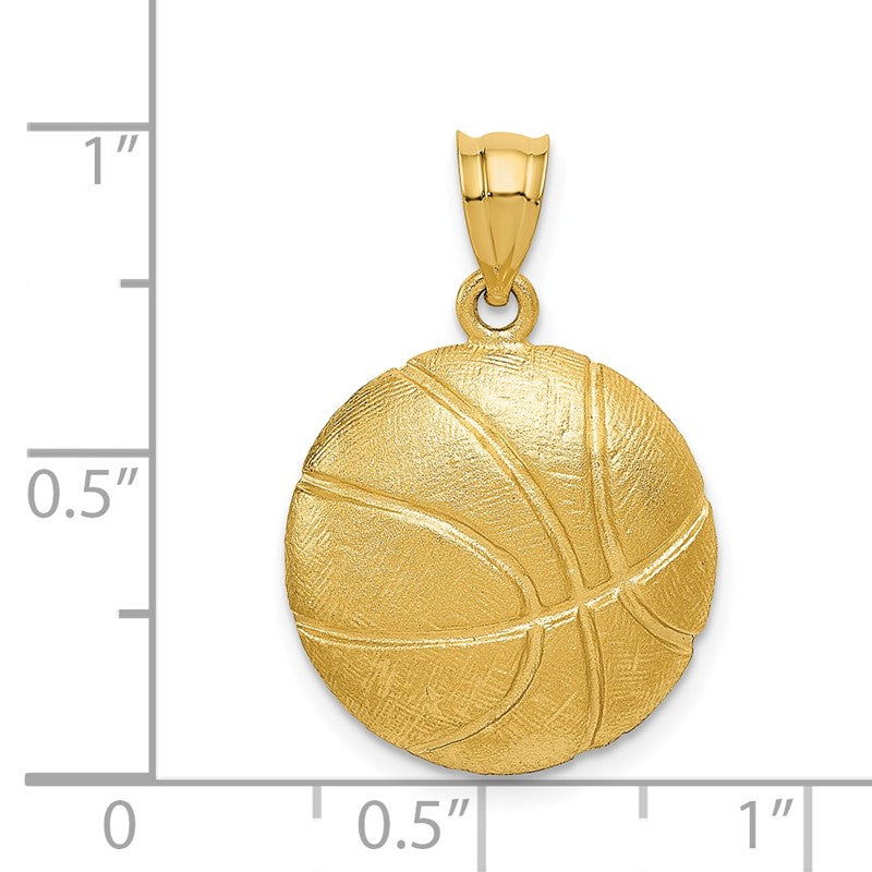 14k Basketball Charm C41