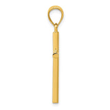 14k Cross Pendant K4987