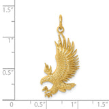 14k Bald Eagle Charm D3460