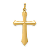 14k Polished Passion Cross Pendant XR1616