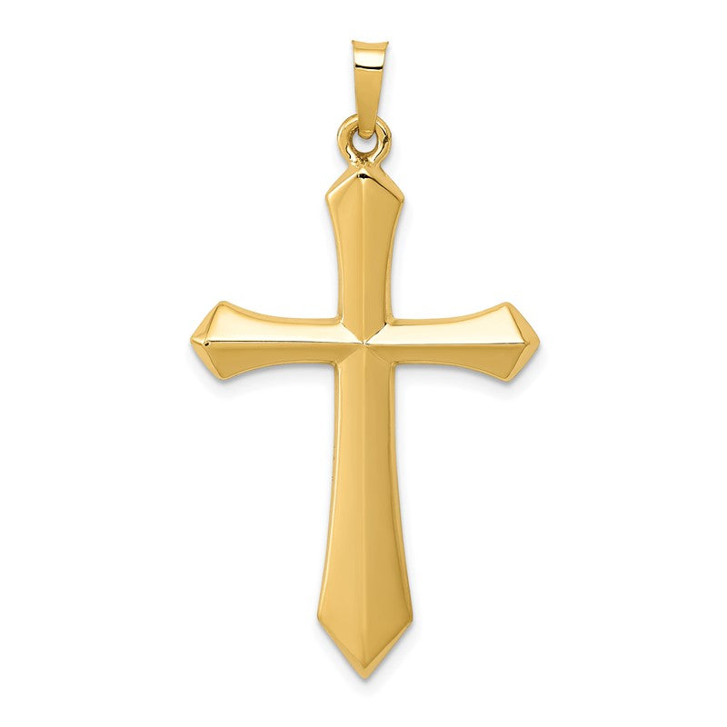 14k Polished Passion Cross Pendant XR1616