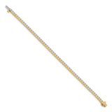 14k Complete 2.17 carat Round AA Diamond 4-prong 7 inch Tennis Bracelet X730AA