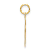 14k The Kids Small Boy with Hat Engravable Hugs Charm XK1091Y