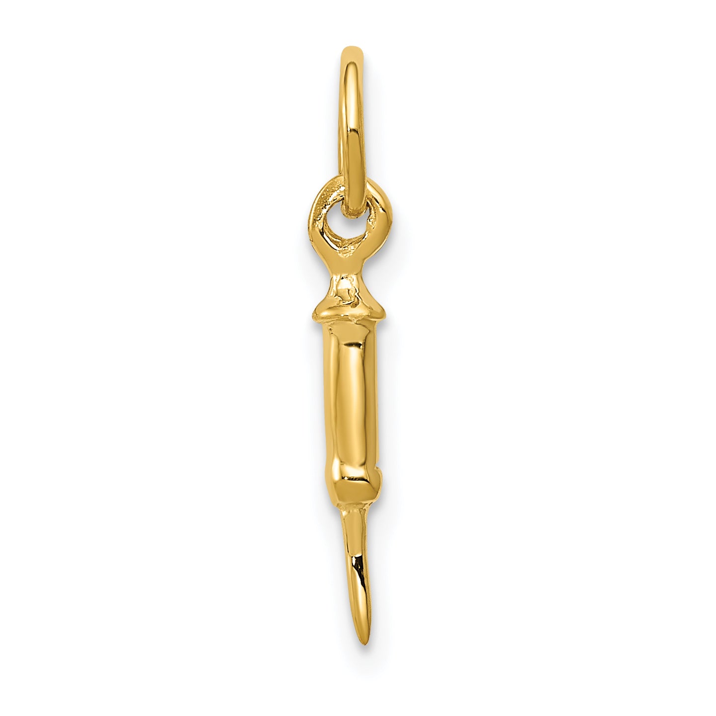 14k Doctors Syringe Charm A2938