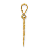 14k Reversible SWEET 16 / REACH FOR THE STARS Charm C1669