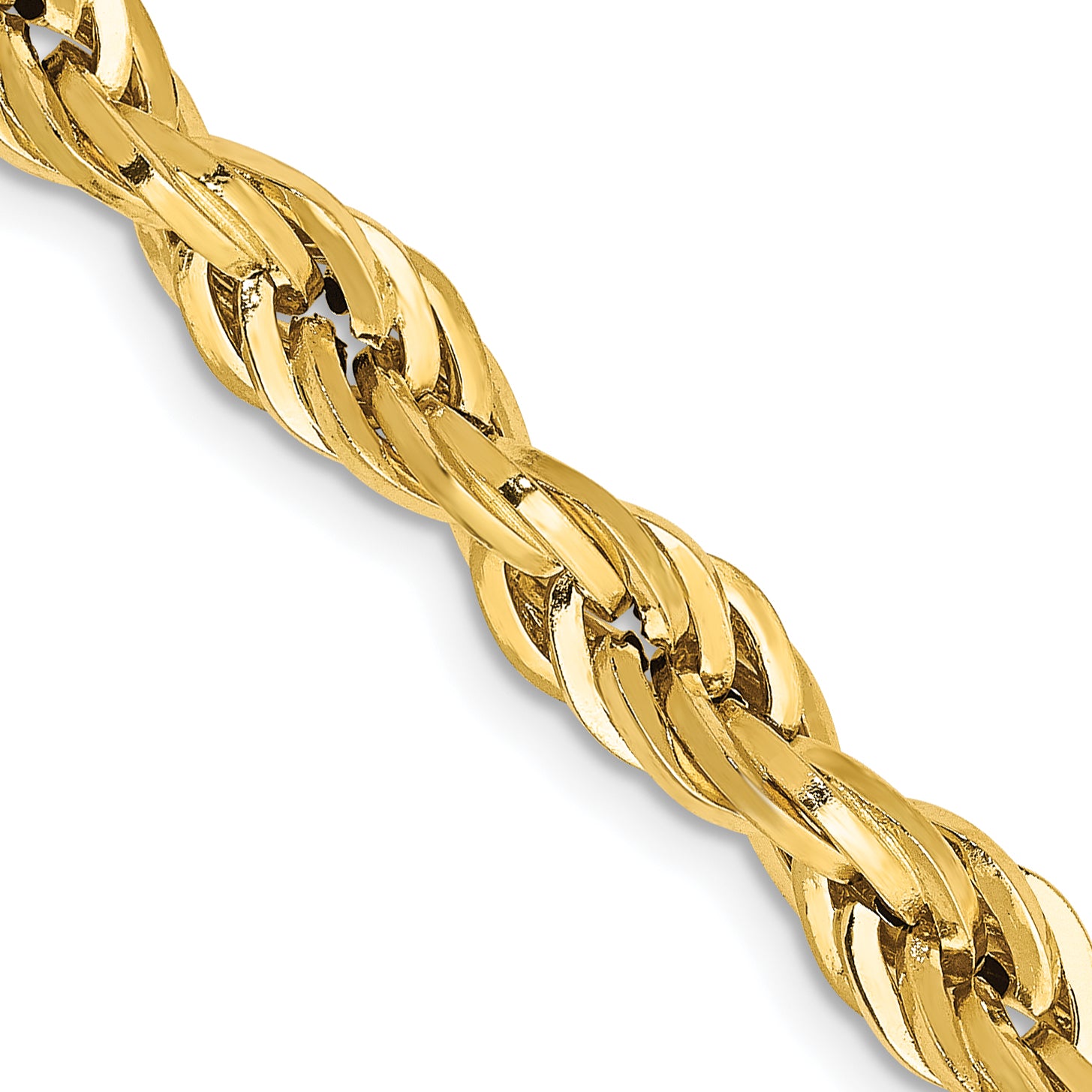 14K 26 inch 5.4mm Semi Solid Rope with Lobster Clasp Chain BC170