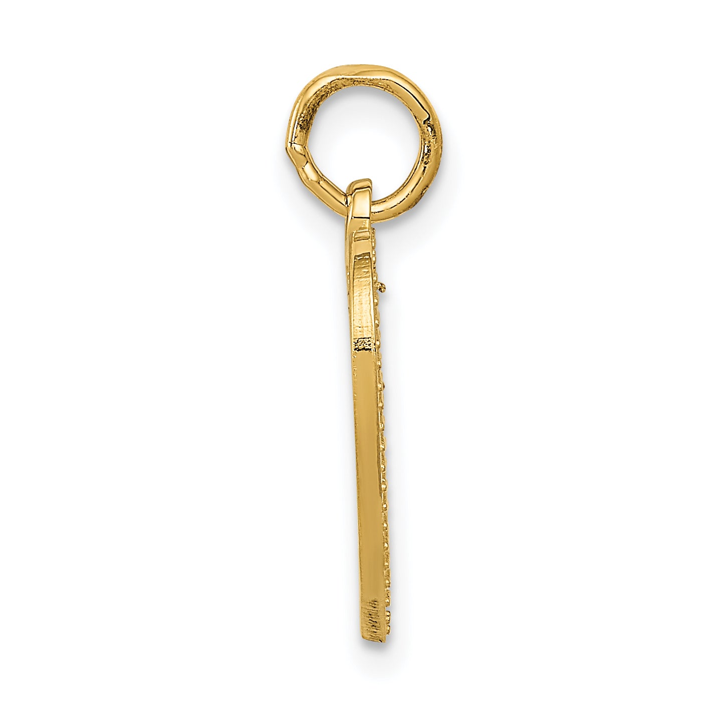 14k VERY SPECIAL SIS Heart Charm C1692