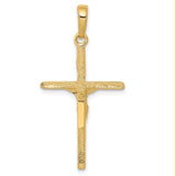 14k Crucifix Pendant C3900