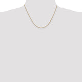 14K 26 inch 1.4mm Box with Lobster Clasp Chain BOX125