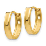 14k Polished Hinged Hoop Earrings TL559