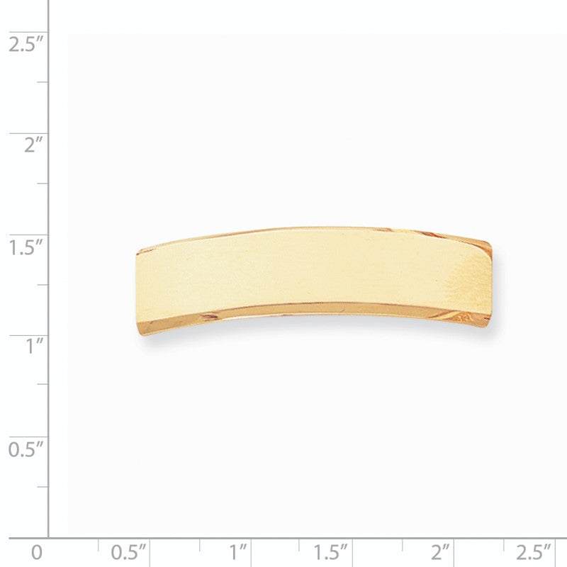 14k 48x12x1.75 mm ID Plate ID4