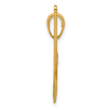 14k Air Boat Pendant K3102