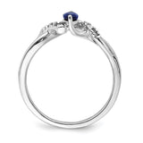 14k Diamond and Marquise Ruby Ring RM5753