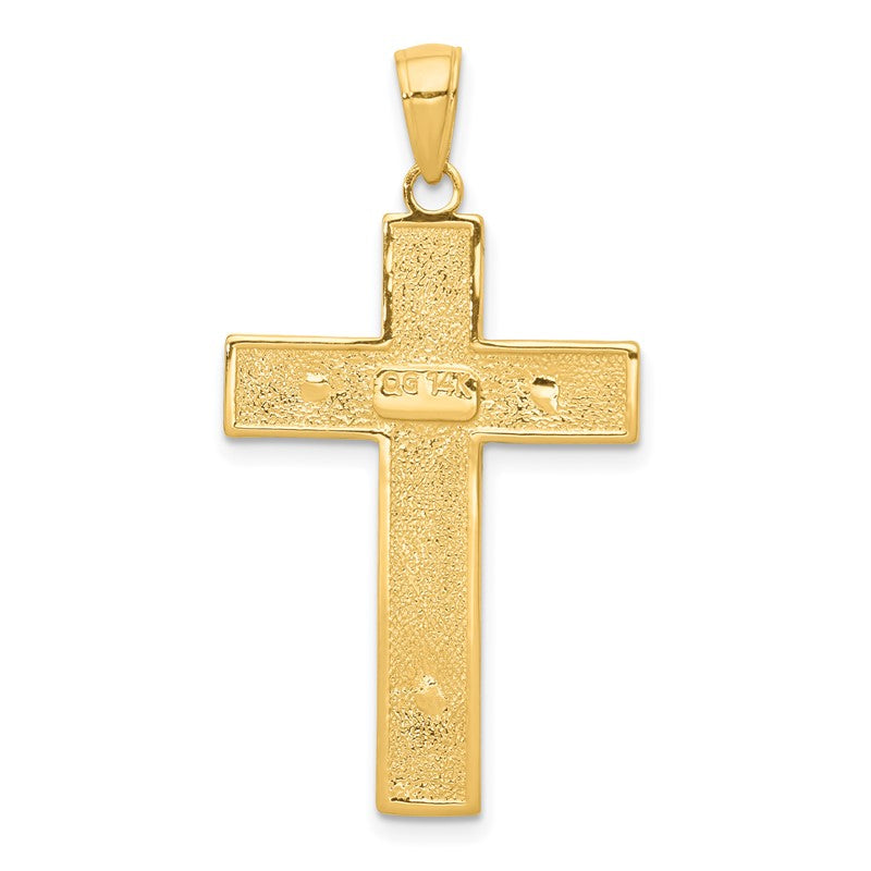 14k Latin Crucifix Pendant C3897