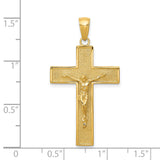 14k Latin Crucifix Pendant C3897