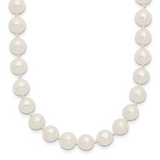 14k 6-7mm White Near-Round Freshwater Cultured Pearl 16 inch Necklace WPN060