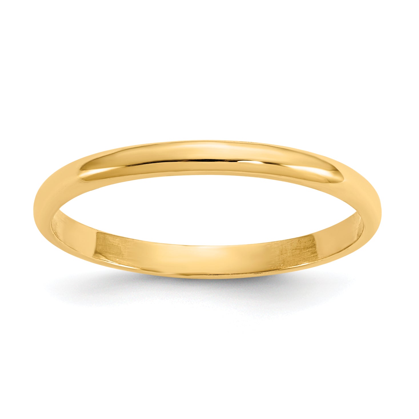 14k 1.5mm Band Size 3 Baby / Childs Ring K3845