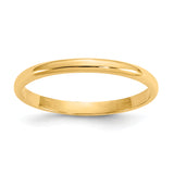 14k 1.5mm Band Size 3 Baby / Childs Ring K3845