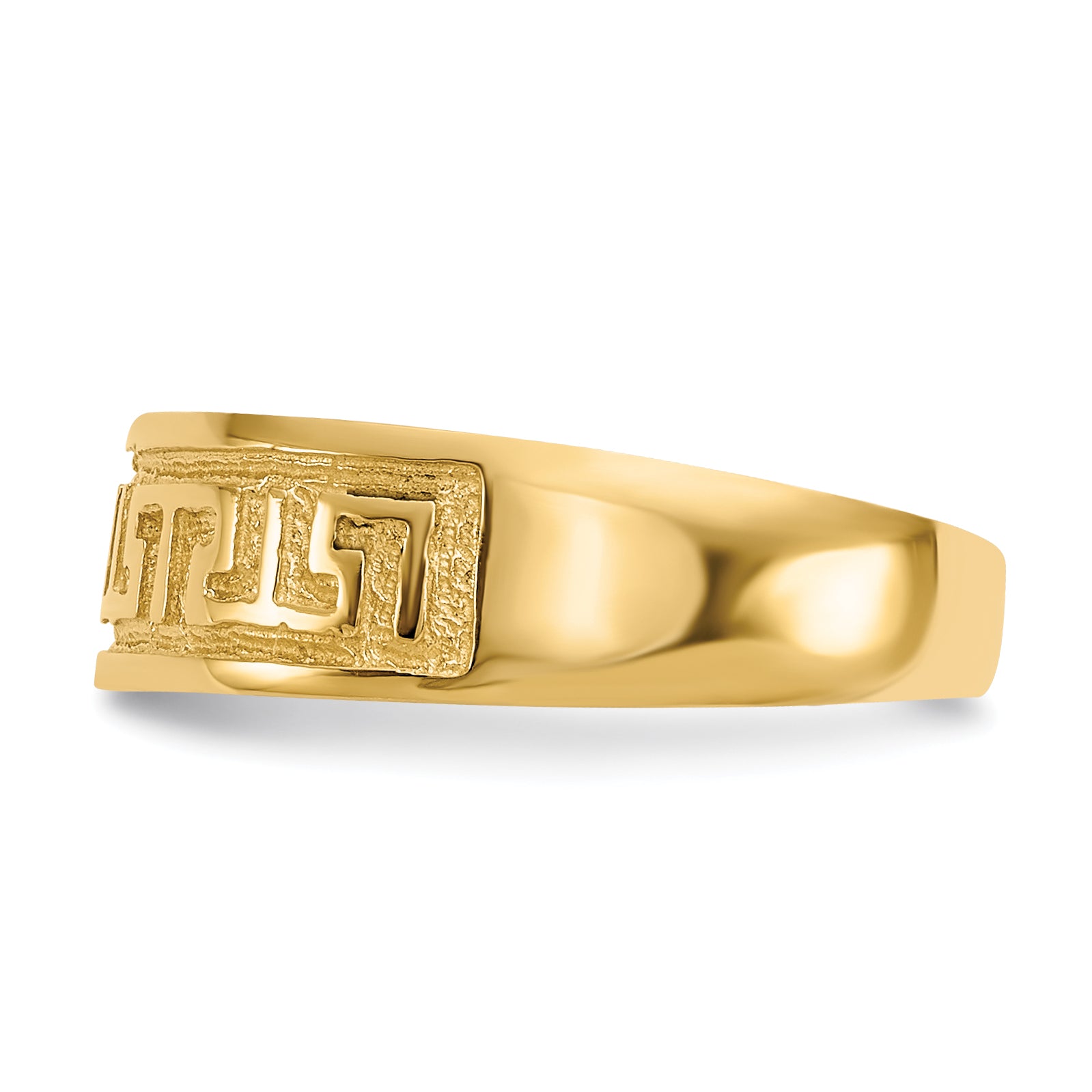 14k 5mm Greek Key Toe Ring R395