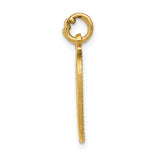 14k BEST SISTER 2-Piece Break-apart Heart Charm C1689