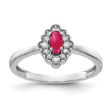 14k White Gold Diamond and Oval Cabochon Sapphire Ring RM4033