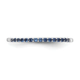 14k White Gold 2mm 1/8 carat Diamond Band RM5622