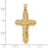 14k Crucifix Charm C152