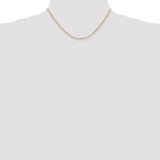 14K 26 inch 1.4mm Box with Lobster Clasp Chain BOX125