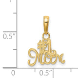 14k #1 MOM Charm K4719