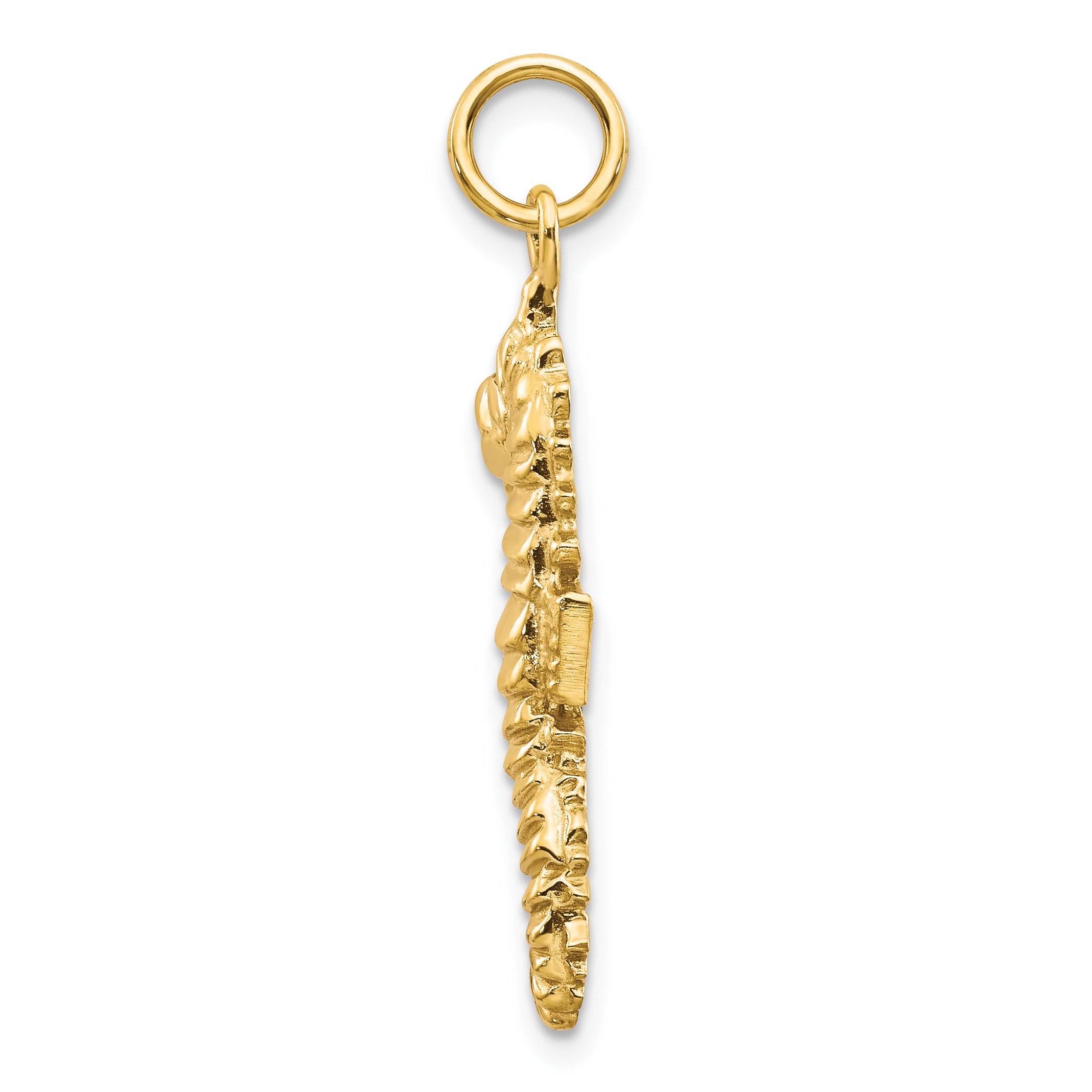 14k Seahorse Charm C1187