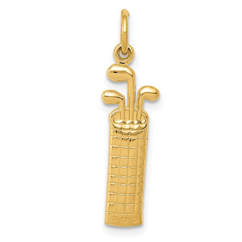 14k Golf Bag Charm C717
