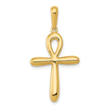 14k Ankh Cross Pendant K2277