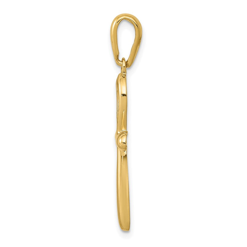 14k Ankh Cross Pendant K2277