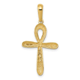 14k Ankh Cross Pendant K2277