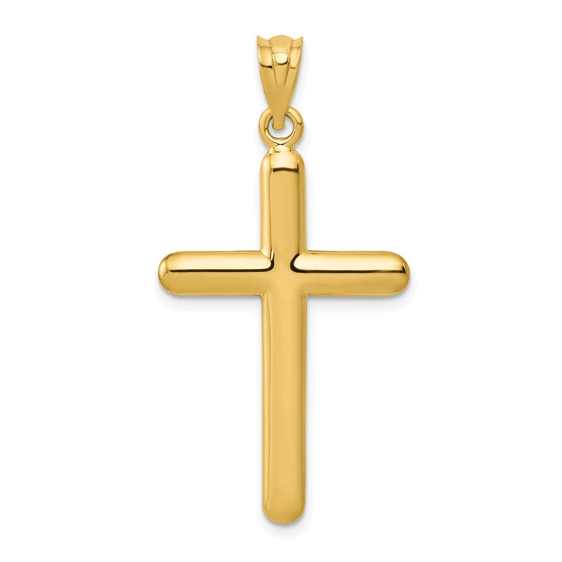 14k Polished Cross Pendant C880