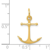 14K 3-D Anchor Charm A5059