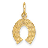 14k Horseshoe Charm C1738