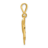 14k Unicorn Head Charm C1149